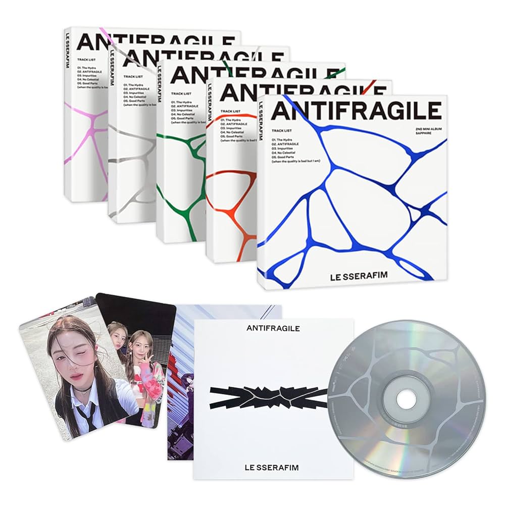 Amazon.co.jp: LE SSERAFIM - ミニ2集 [ANTIFRAGILE] (COMPACT Ver
