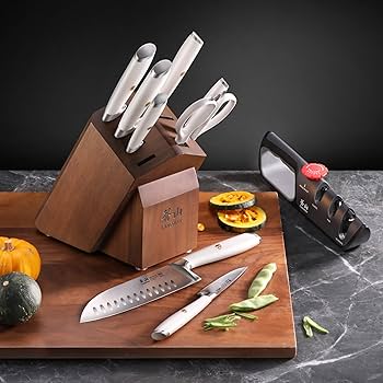 Amazon.com: Cangshan L1 Series 10-Piece Knife Block Set, Forged