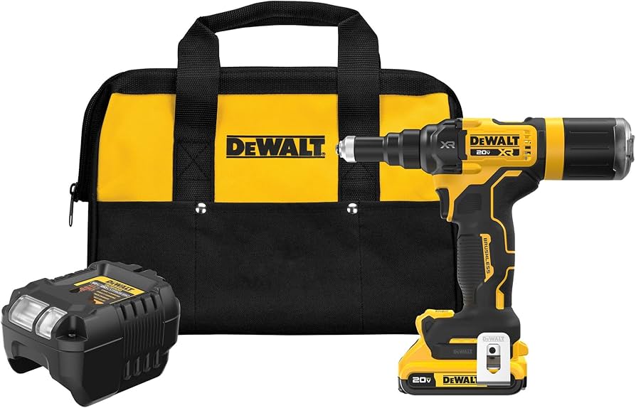 Amazon.com: DEWALT 20V MAX XR Cordless Rivet Tool, 3/16