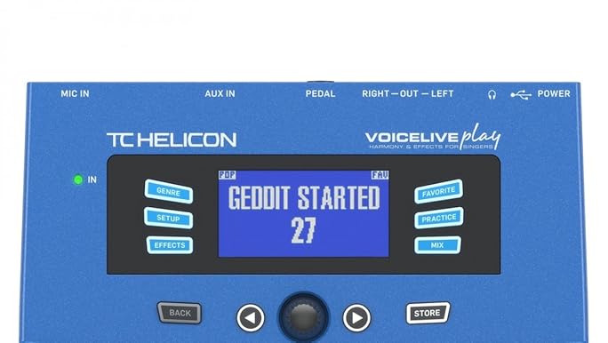 Amazon.com: TC Helicon Voice Live Play Vocal Effects Processor