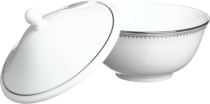 Amazon | Vera Wang by Wedgwood Grosgrain Covered Rice Bowl