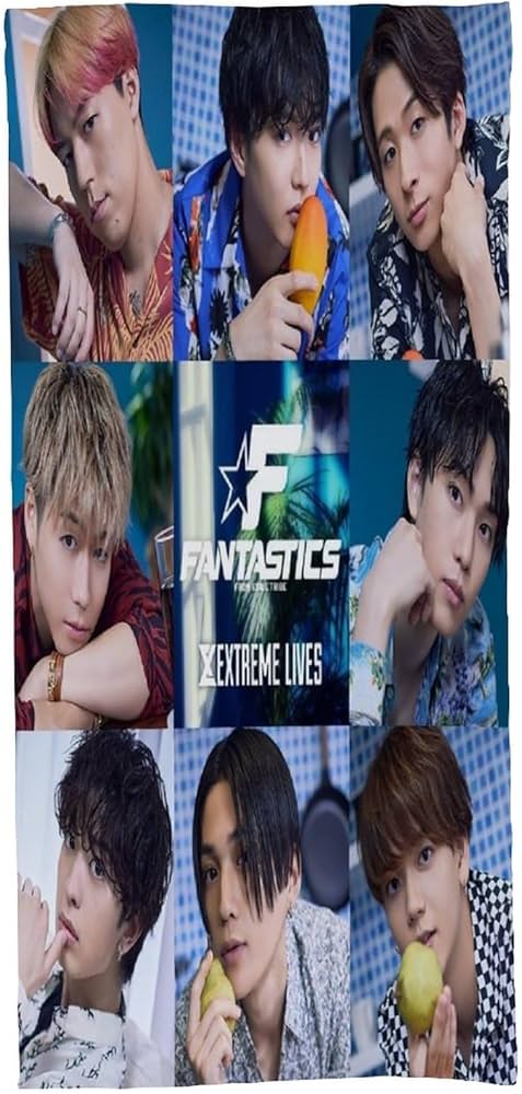 Amazon｜八木勇征 FANTASTICS from EXILE TRIBEバスタオル タオル 大判