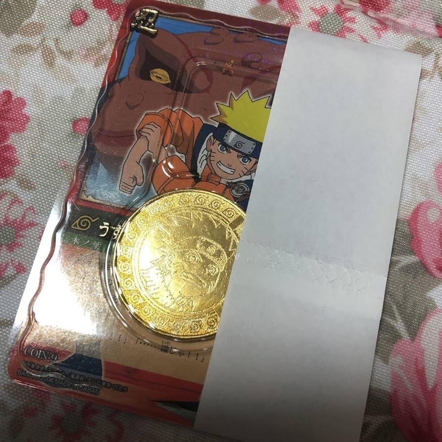 Amazon.co.jp: NARUTOナルトカードゲーム コインPlus 金コイン カード