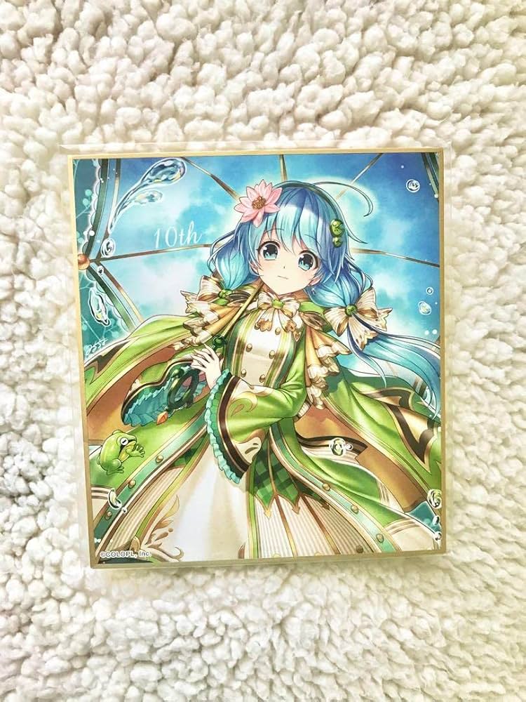 Amazon.co.jp: 白猫プロジェクト コロプラフェスくじ ツユハ ミニ色紙