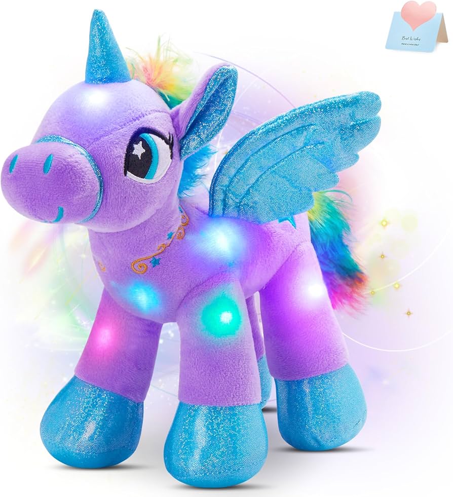 Amazon.co.jp: Houwsbaby 14インチ パープル LED ライトアップ