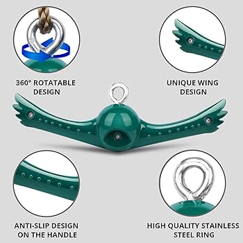 Amazon.com: YAMIPROBI Swing Spins Set: 360° Handle Twist-Spin