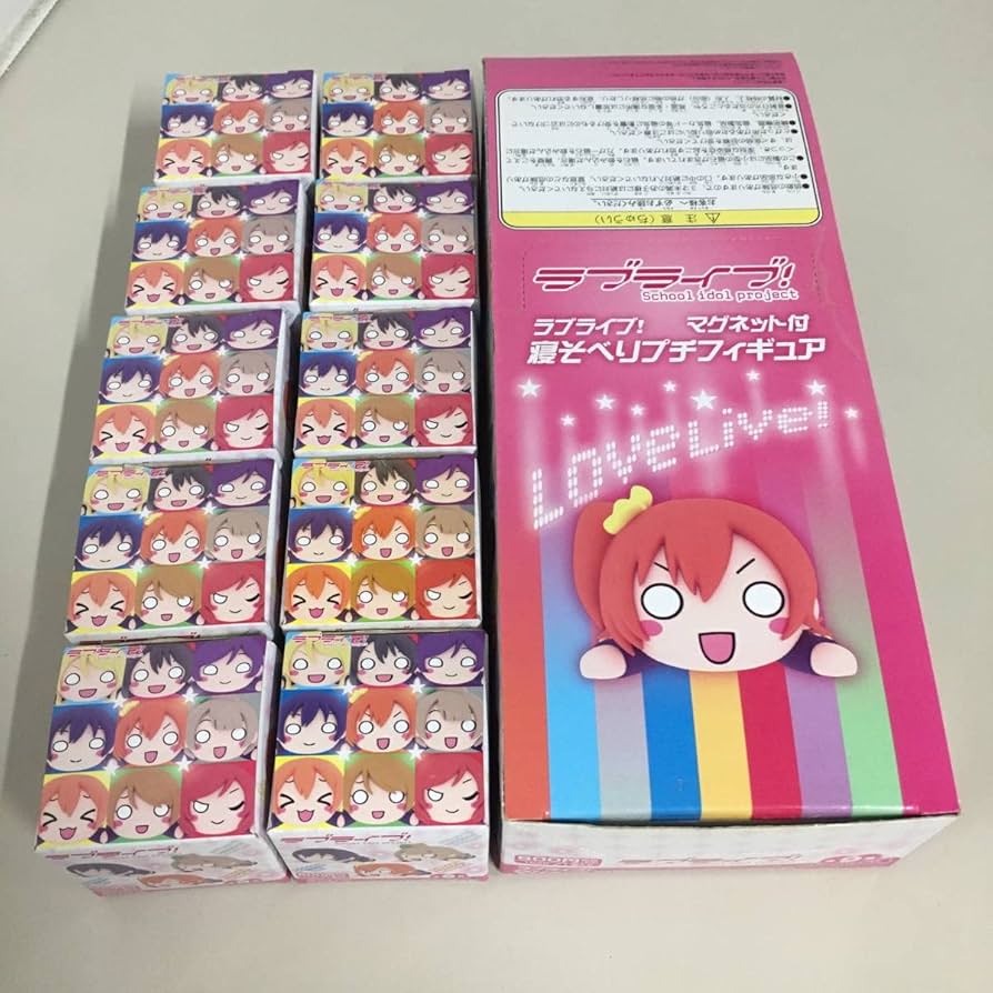 Amazon.co.jp: ラブライブ! マグネット付 寝そべりプチフィギュア 全10