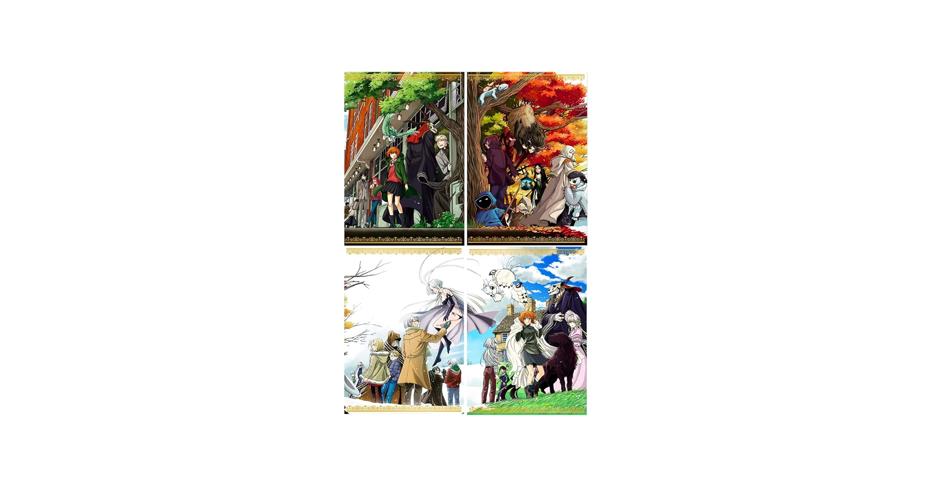 Amazon.co.jp: 魔法使いの嫁 第1巻-第4巻セット(完全限定生産) [Blu