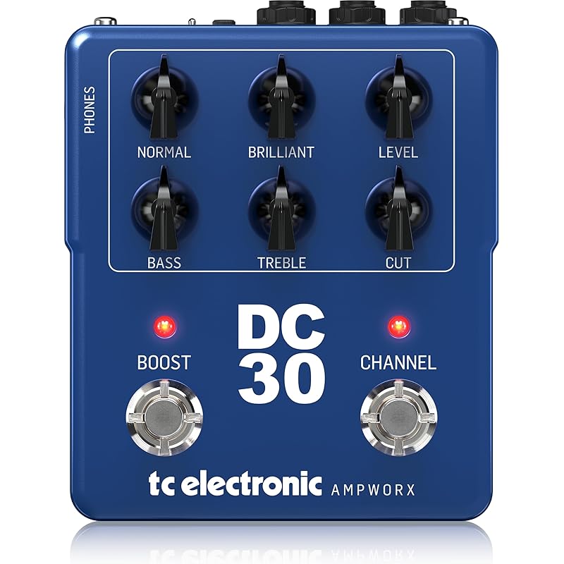 TC Electronic DC30 PREAMP - VOX AC30の回路、サウンドを再現した