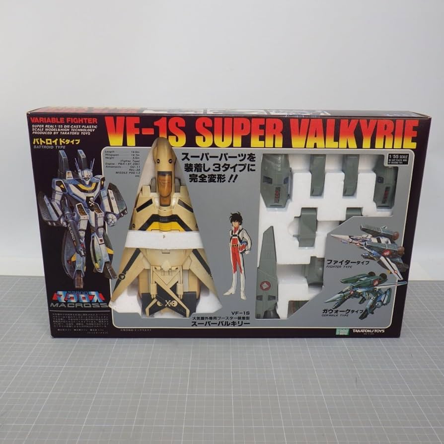 Amazon.co.jp: タカトク 超時空要塞マクロス「VF-1S SUPER VALKYRIE