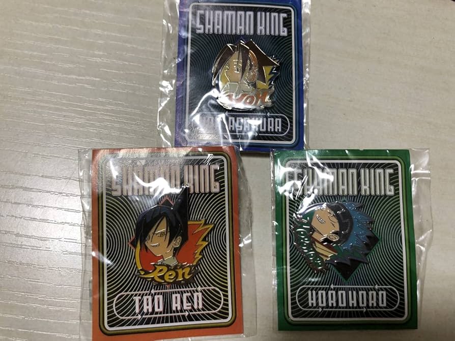 Amazon | シャーマンキング SHAMAN KING ピンズ ピンバッジ 麻倉葉 道