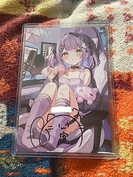 Amazon.co.jp: 紫宮るな直筆サイン入りポストカード : 文房具