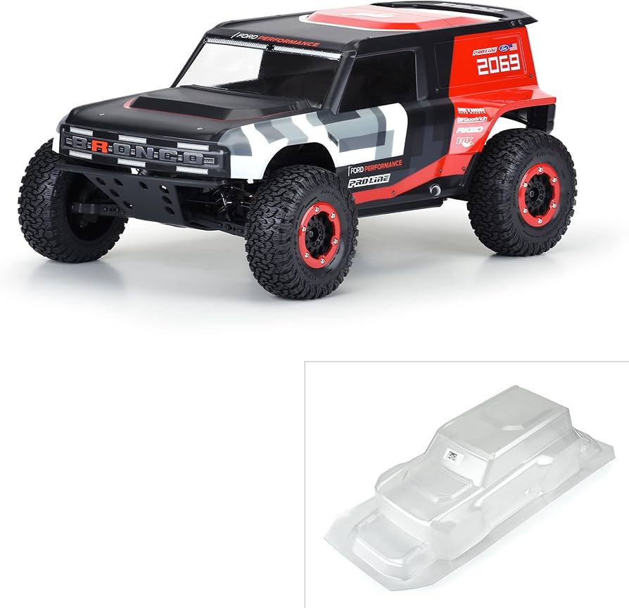Amazon.co.jp: Pro-line Racing 1/10 フォード ブロンコ R クリア