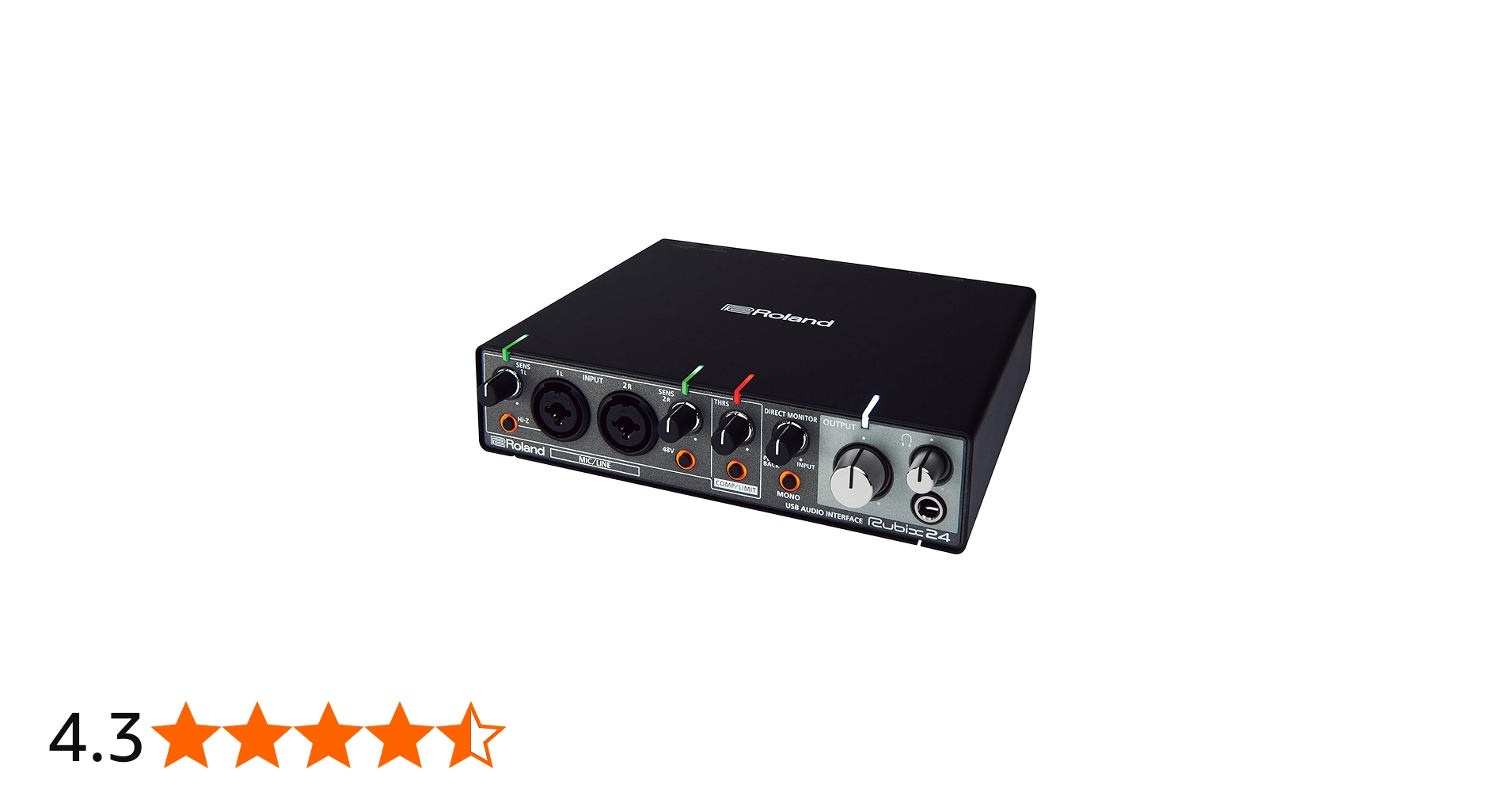 Amazon.co.jp: Roland Rubix 24 USBオーディオインターフェース 2