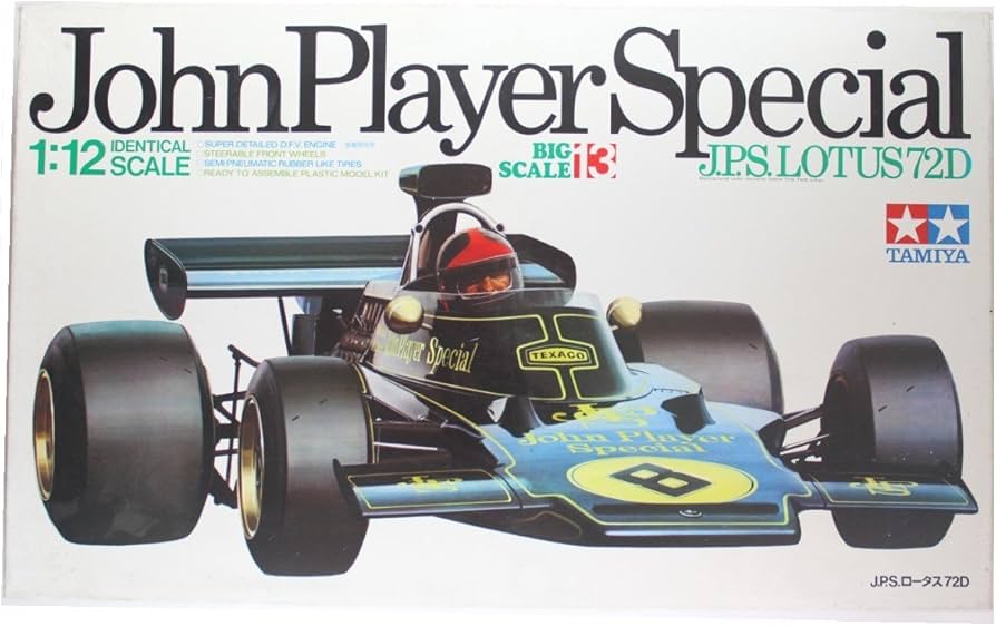 Amazon.com: Tamiya 1/12 JPS Lotus 72D (1/12 Big Scale Car: 12013
