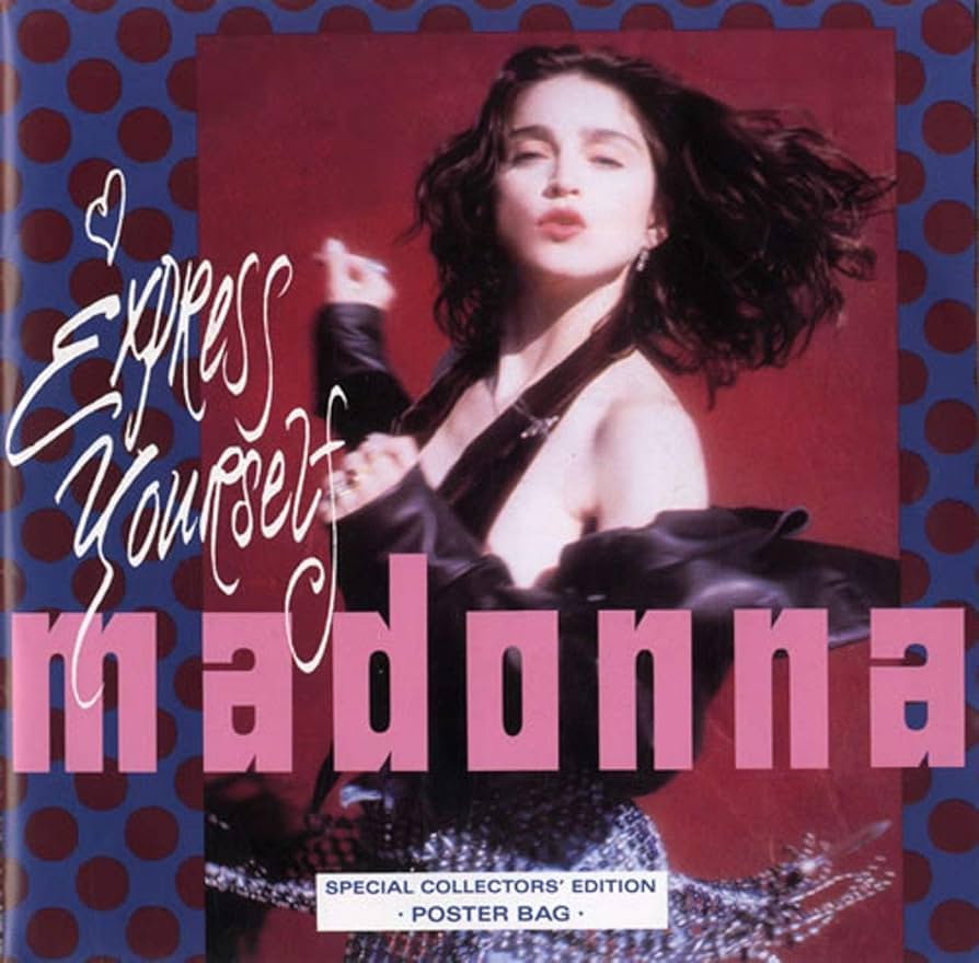 Express Yourself - Poster Sleeve: Madonna: Amazon.es: CD y vinilos}