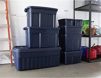Amazon.com: Rubbermaid Roughneck Home/Office 18 Gallon Rugged