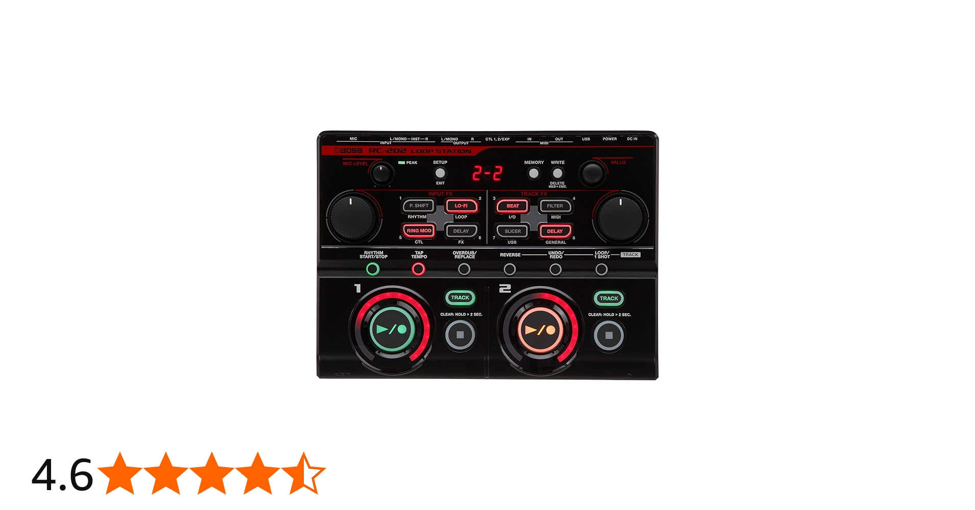 Amazon | BOSS ボス ループステーション RC-202 テーブルトップ