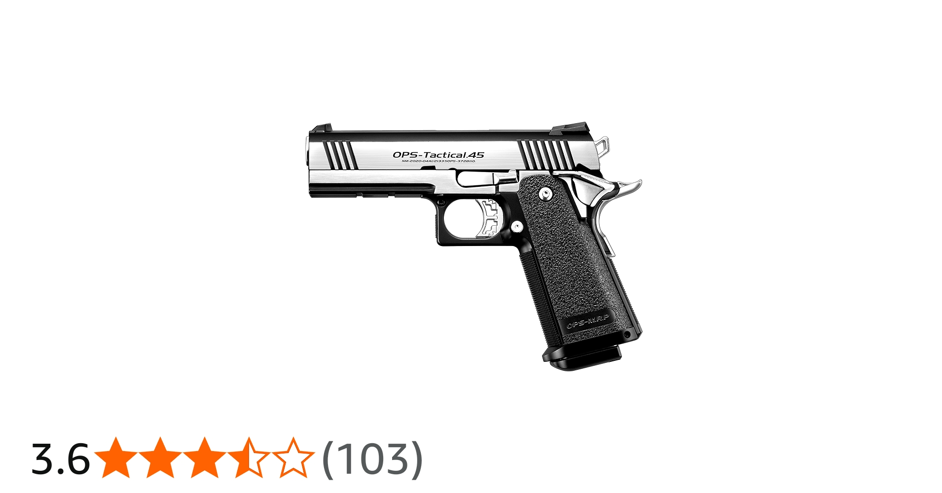 Amazon | 東京マルイ No24 ハイキャパカスタム デュアルステンレス 18