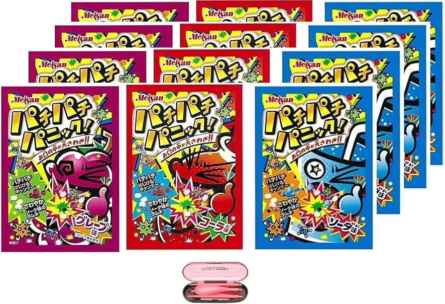 Amazon.com: Japanese Candy weird candy Pachipachi Panic 5g , 12