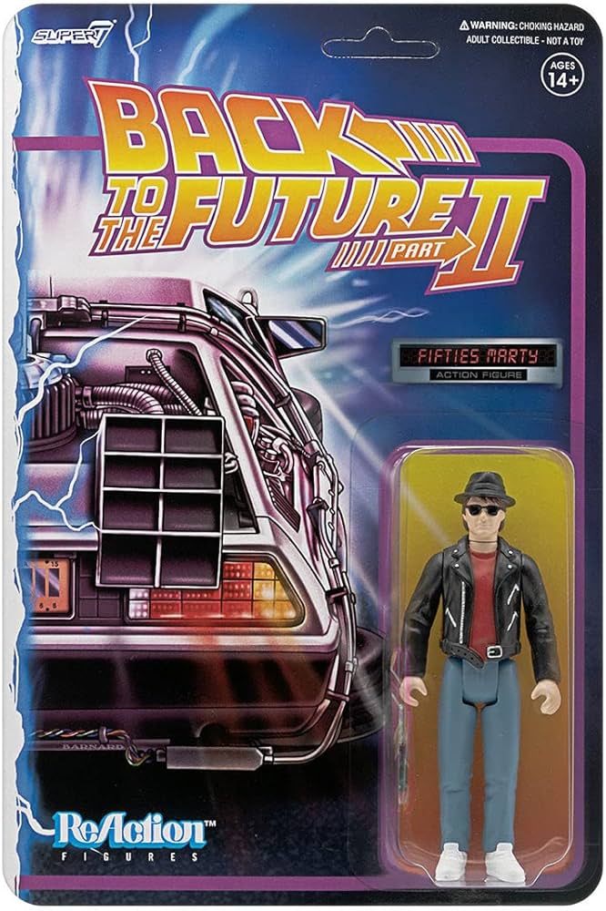 Amazon.com: Super7 Back to The Future Part II: Fifties Marty McFly