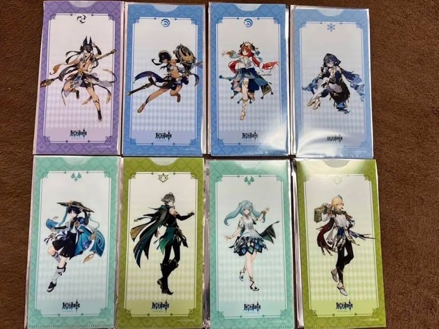 Amazon.co.jp: GIGO 原神 オリジナルチケットファイル コンプリート