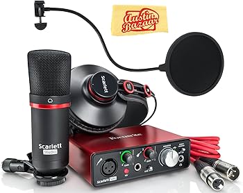 Amazon.com: Focusrite Scarlett Solo Studio USB Audio Interface