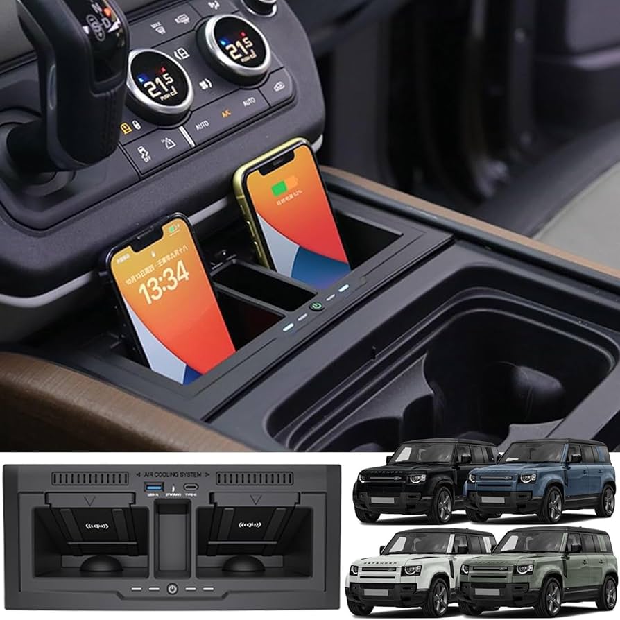 Amazon.com: Car Wireless Charger for Land Rover Defender 2020 2021
