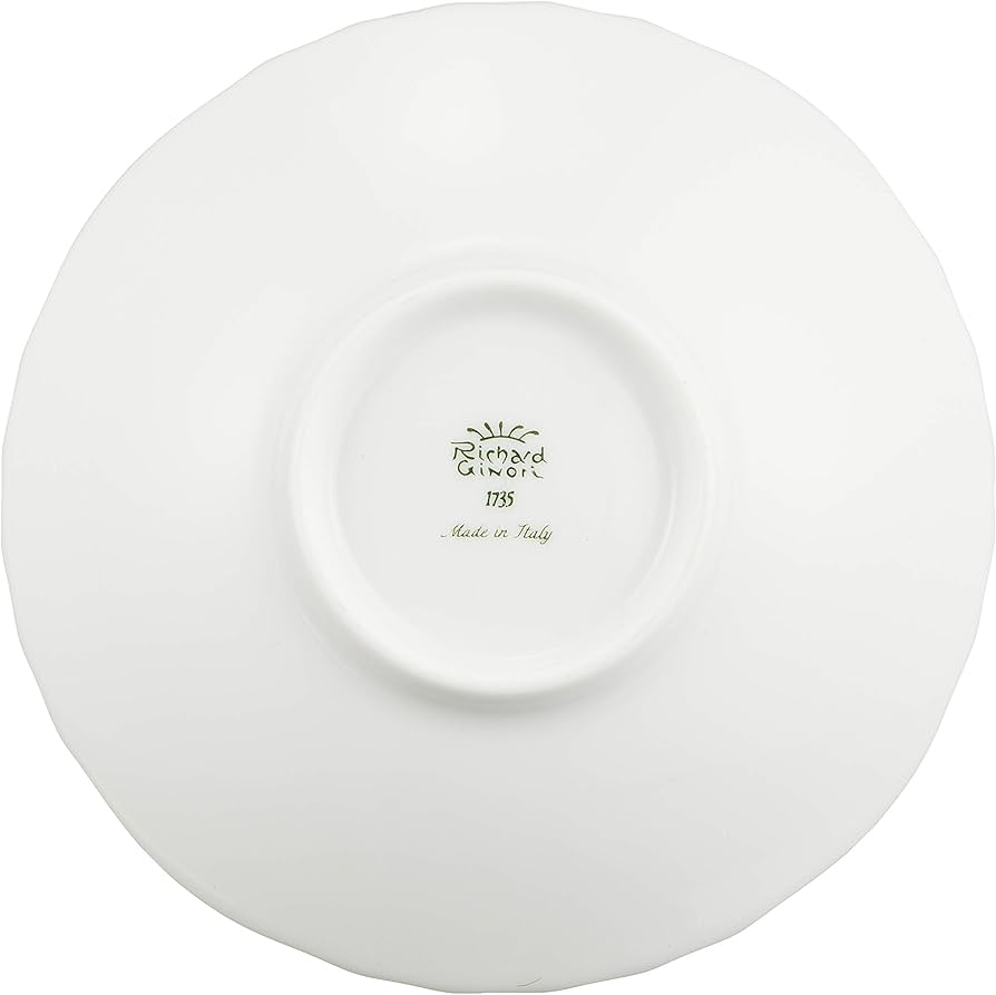 Amazon｜リチャードジノリ ベッキオ・ホワイト 小皿 * 12cm 【並行輸入