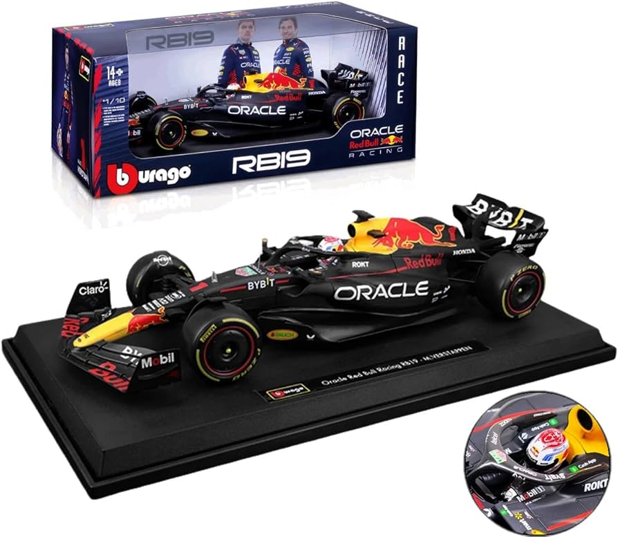 Amazon | HTLNUZD Bburago 2023 1/18 RB19#1 レーシングカー F1