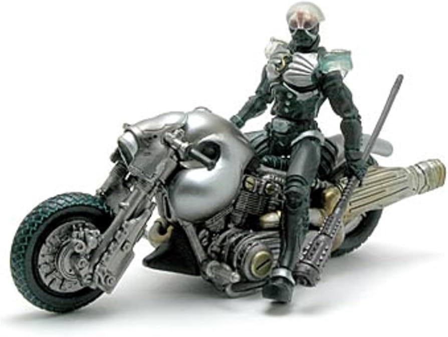 Amazon.co.jp: 匠魂 SPECIAL ハカイダー バイク セット レッド ブルー