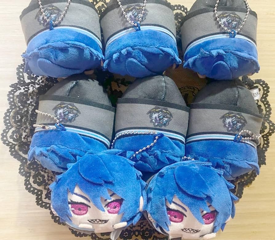 Amazon.co.jp: ブラックスター 藍 もちころりん ぬいぐるみ 8点