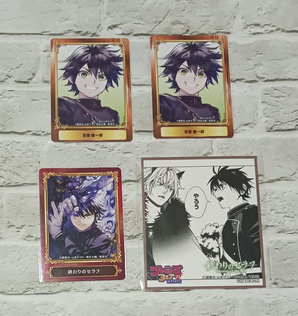優一郎＆ミカエラグッズ8点セット 終わりのセラフグッズセット 百夜