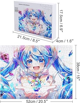 Amazon.co.jp: 初音ミク ジグソーパズル 木製パズル 300 PCS 500 PCS