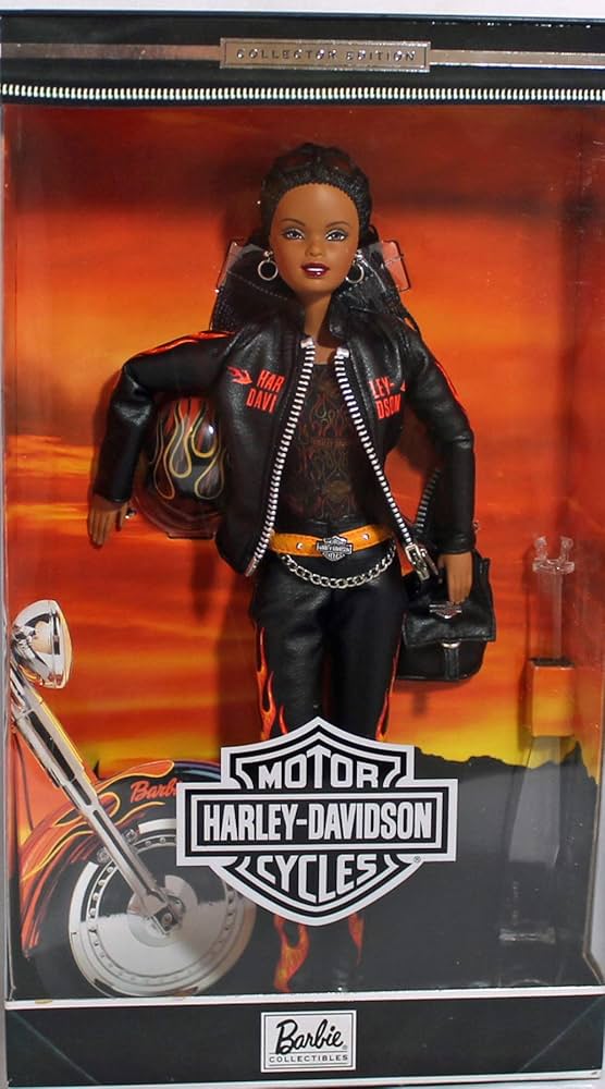 Amazon.com: Barbie Harley Davidson 5 African American Edition