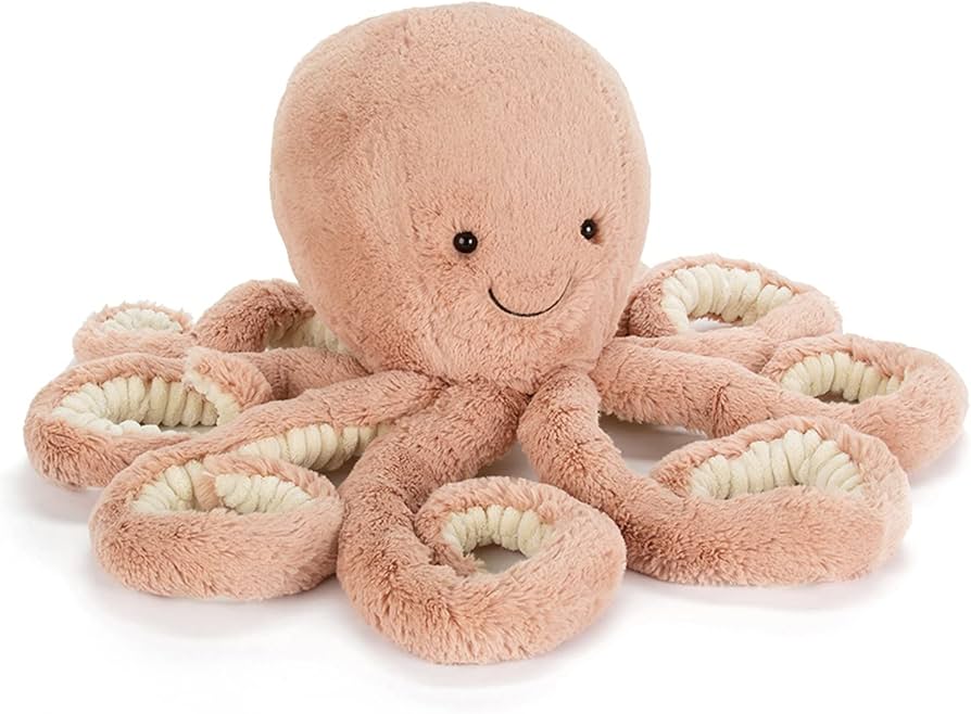 Amazon.co.jp: (ジェリーキャット) Jellycat オデル タコ Large - 22