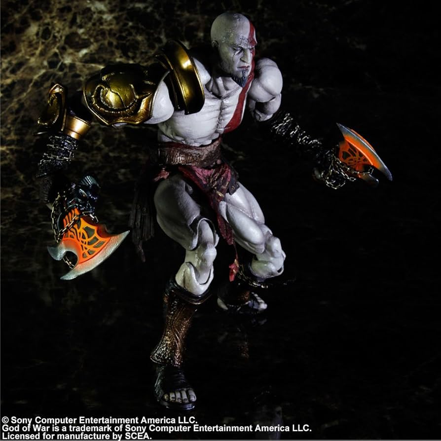 Amazon.co.jp: GOD OF WAR III PLAY ARTS改 クレイトス(PVC塗装済み