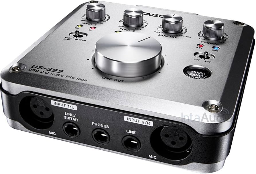 Amazon.co.jp: TASCAM オーディオインターフェイス DSPミキサー搭載