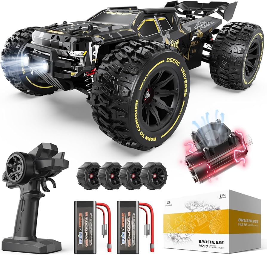 Amazon.co.jp: DEERC ラジコン ラジコンカー オフロード 車 子供向け