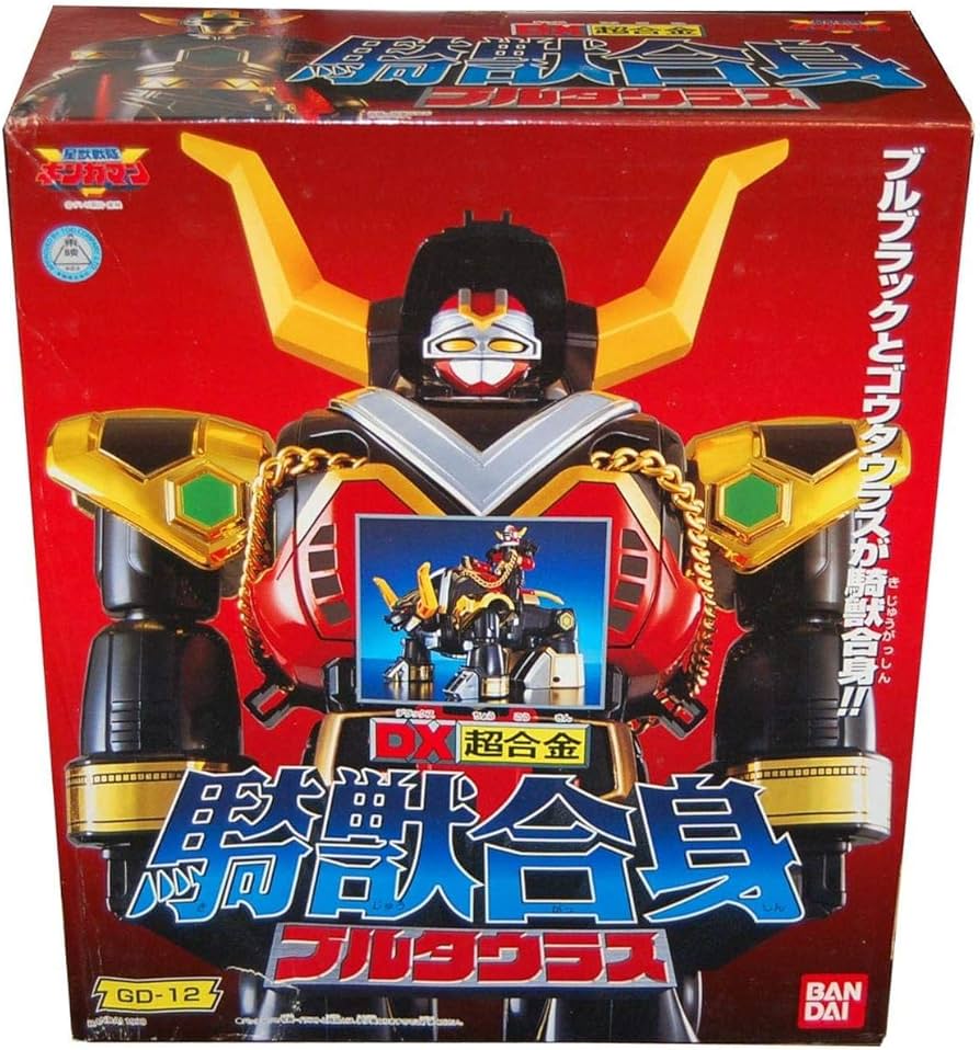 Amazon.co.jp: 星獣戦隊ギンガマン DX超合金 騎獣合身ブルタウラス GD