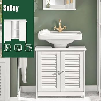 Amazon.co.jp: SoBuy 洗面台 洗面化粧台 洗面所収納キャビネット 幅60