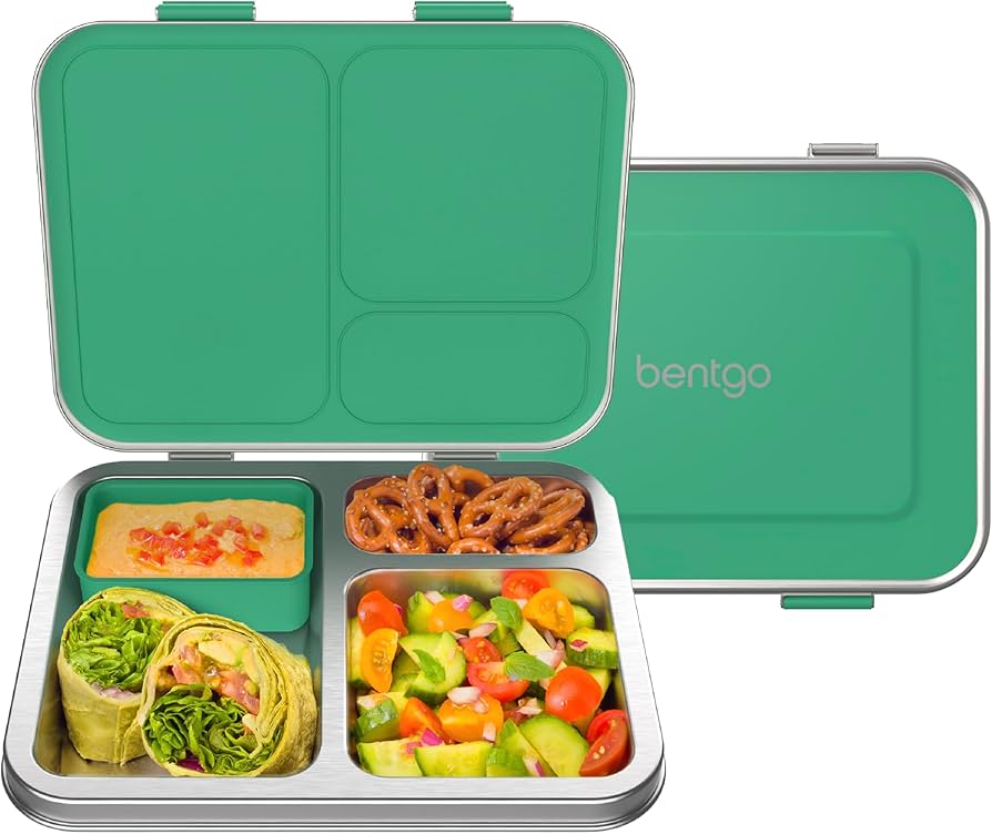 Amazon.com: Bentgo Kids Stainless Steel Leak-Resistant Lunch Box