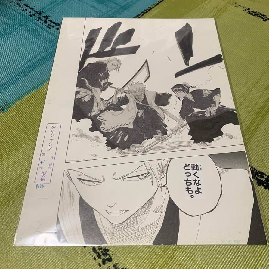 Amazon.co.jp: BLEACH 原画展 札幌 複製原画 日番谷冬獅郎 雛森 吉良