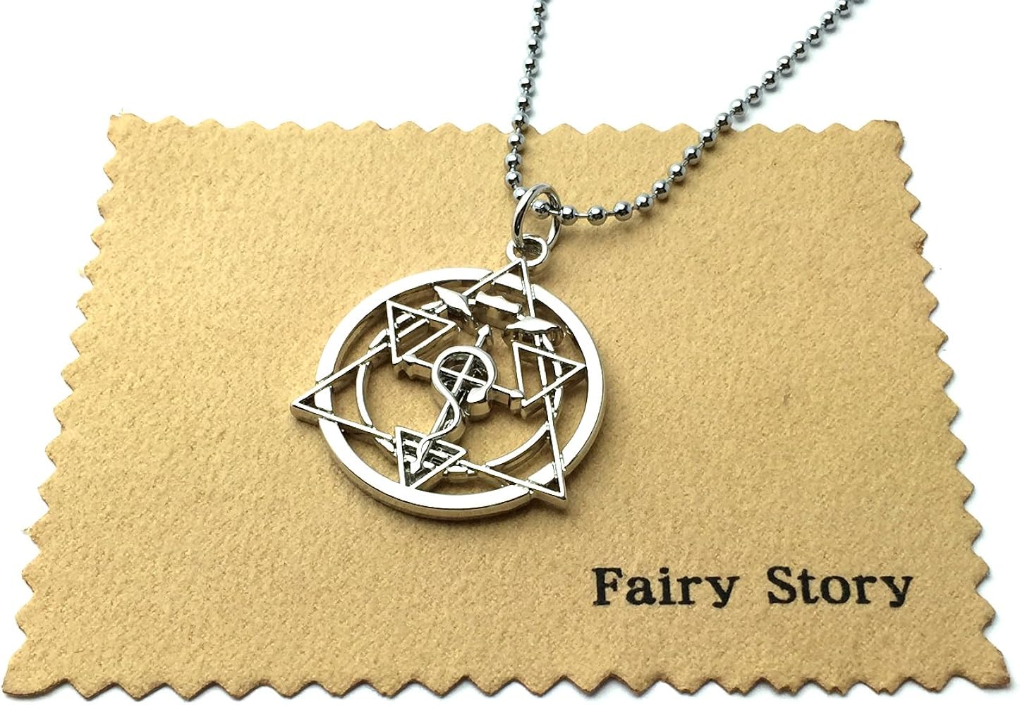 Amazon | [Fairy Story] 鋼の錬金術師 フラメルの紋章 錬成陣 モチーフ