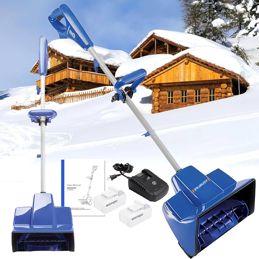 Amazon.com: 24V-SS11-XR Cordless Snow Brush / Snow Blower