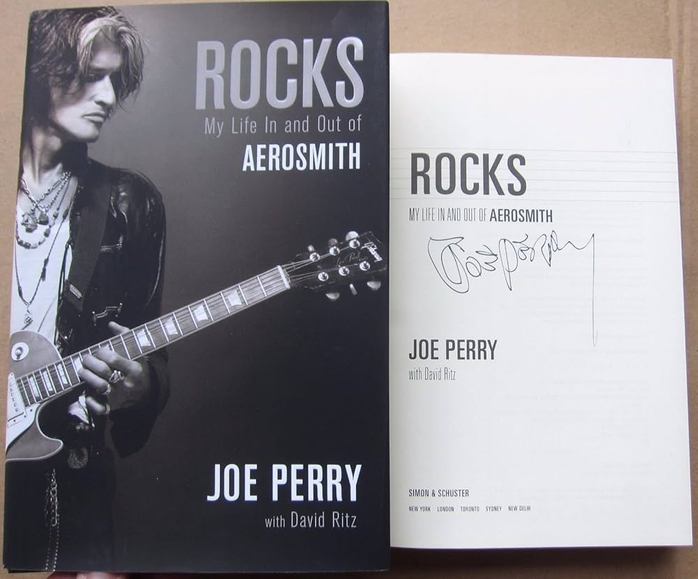 Amazon.com: Joe Perry signed book Rocks My Life in and out of