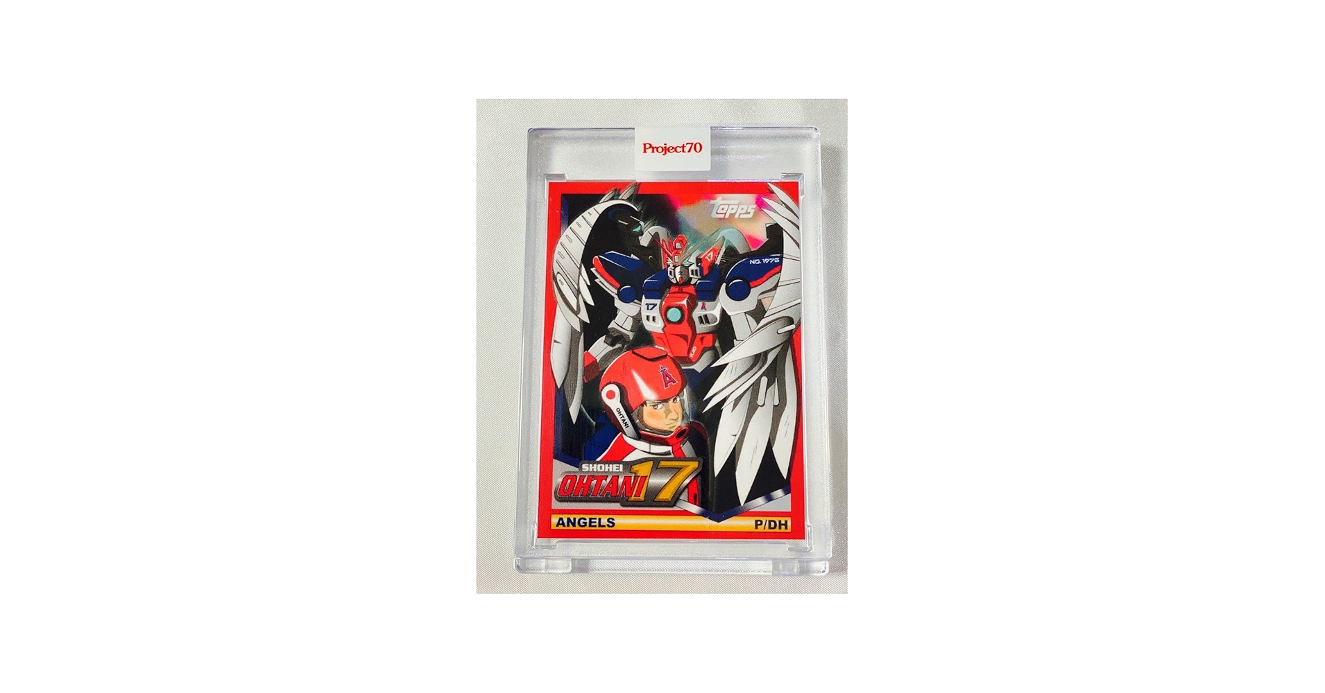 Amazon.co.jp: 大谷翔平がガンダム風に 度MAXのToppsProject70野球