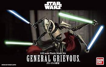 Amazon.co.jp: Star Wars General Grievous 1/12 Scale Plastic Model