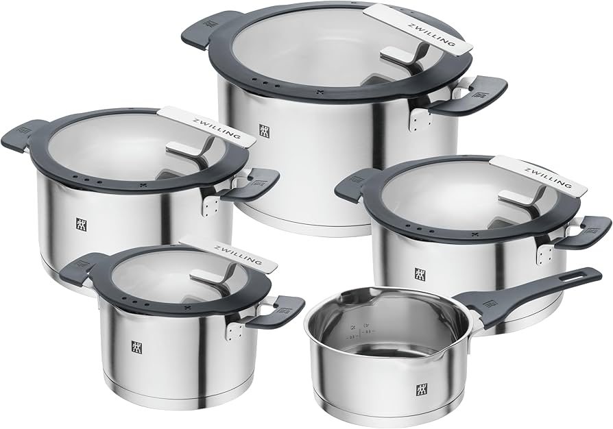 Amazon.com: ZWILLING Simplify 9-pc Cookware Set, Premium Stainless