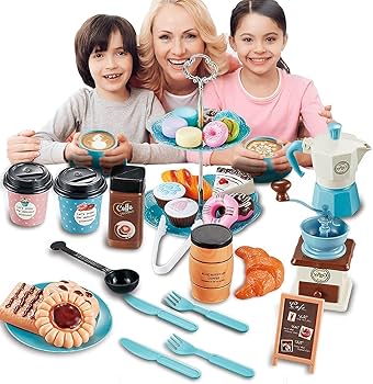Amazon.com: GIFTRRTOY Pretend Tea Party Set for Little Girls, 38